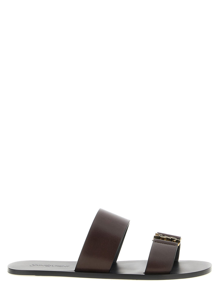Saint Laurent Babylone Sandali - Marrone | 1c4d7e1c87f516698df8c66abfb8c898832c03b4