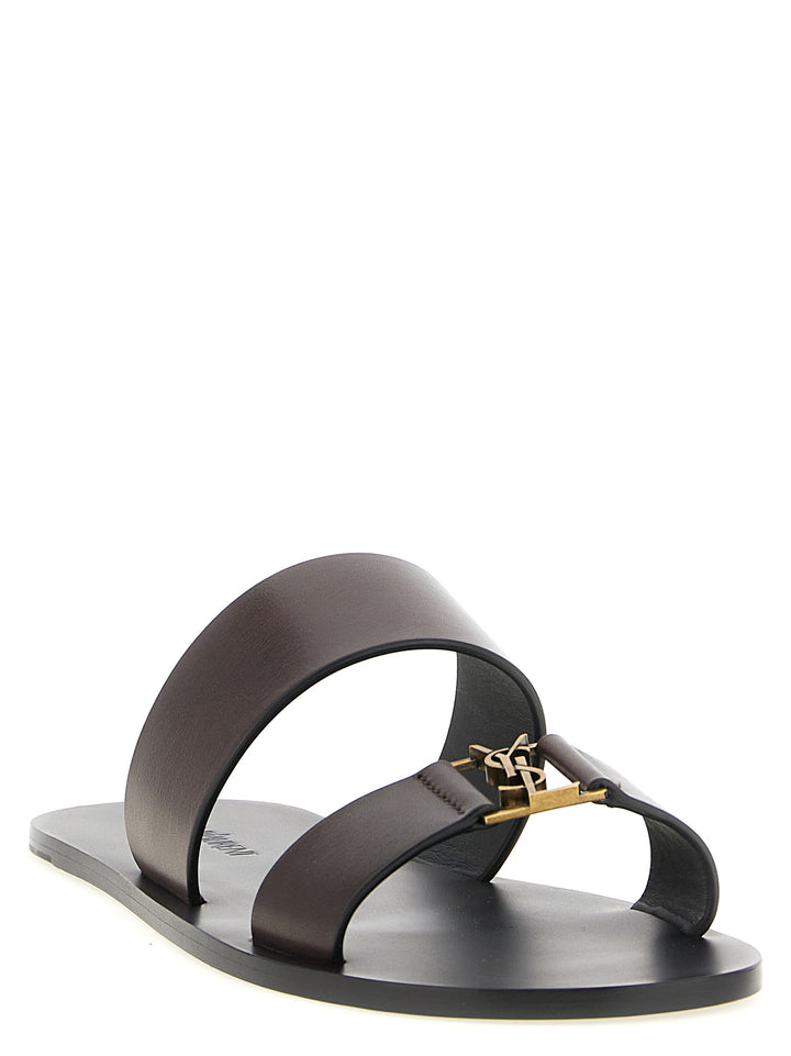 Saint Laurent Babylone Sandali - Marrone | 19755e6374c9c64c2755849d15c91b3212500cf0