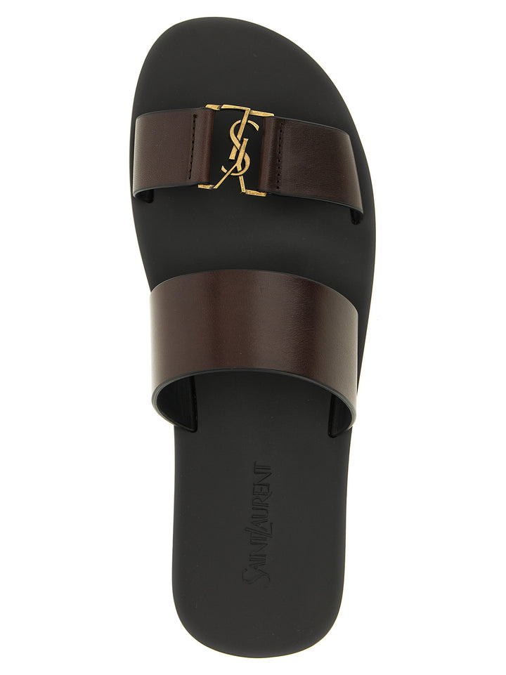 Saint Laurent Babylone Sandali - Marrone | ee7f69d7959a9db9f66cf30c4a38894e7ab68858