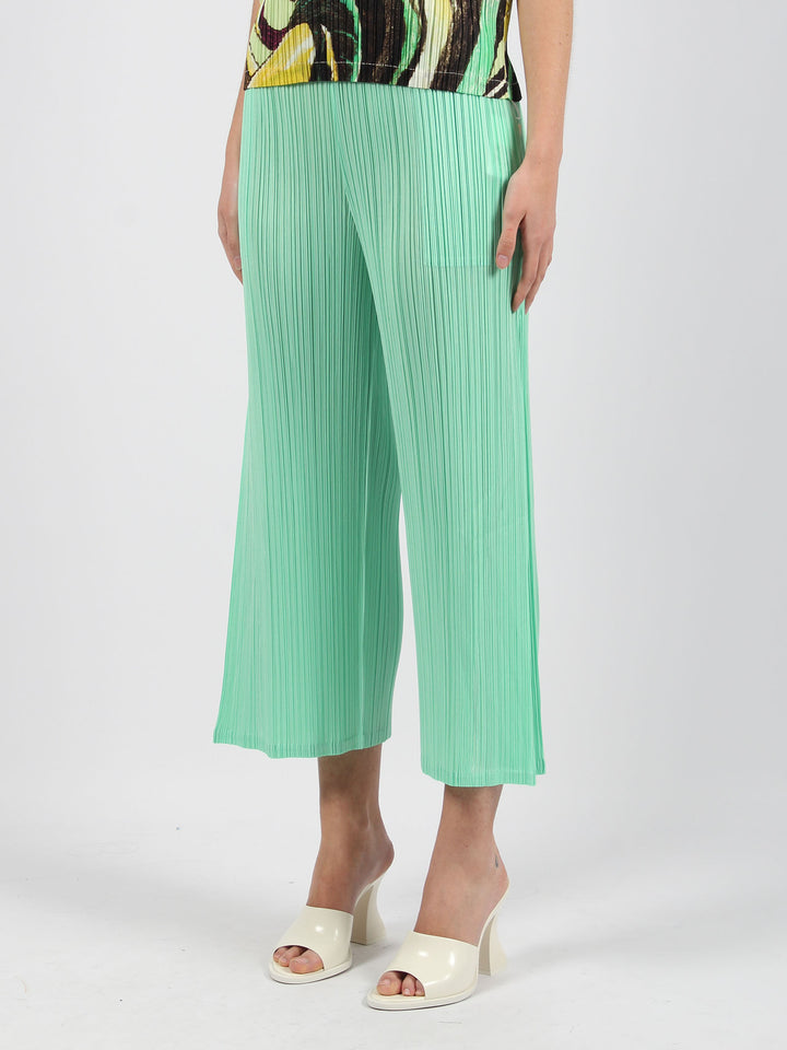 March pleated trousers