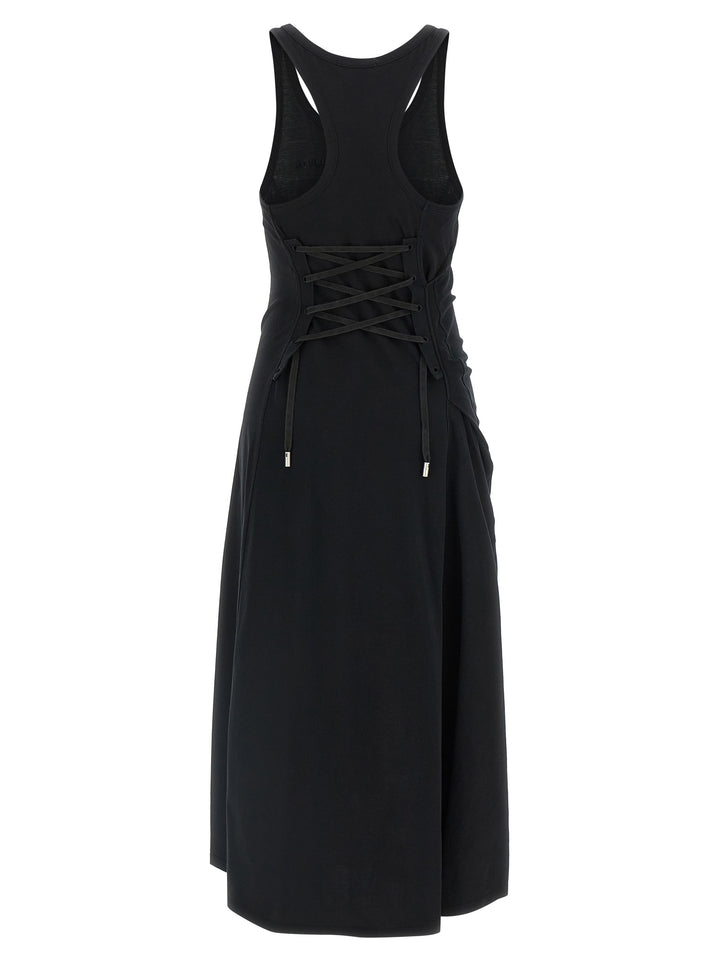 Mcqueen Corset Dress Abiti - Nero | a5fe33ca3b9fd058e0ca217f325b98a2018223b8