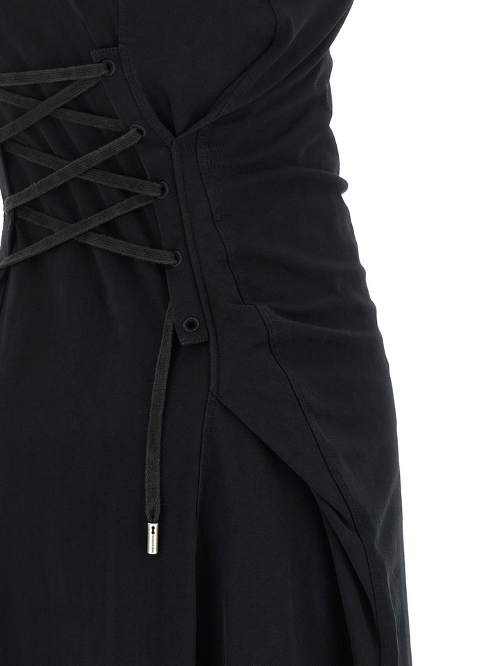 Mcqueen Corset Dress Abiti - Nero | cc5ac93c9123b36f40b1c4e027f6bdff2d4bd7ae