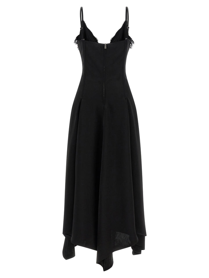 Mcqueen Gancini Dress Abiti - Nero | c4e14ada30ab542ca465577310e4d642b70b54a8
