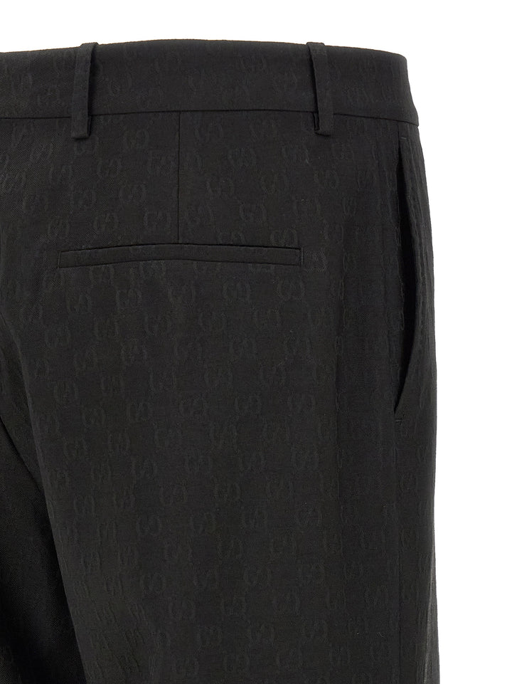 Gucci Gg Pantaloni - Nero | 147ee8d52d3abbd3d1d8f9912430d4b68d296425
