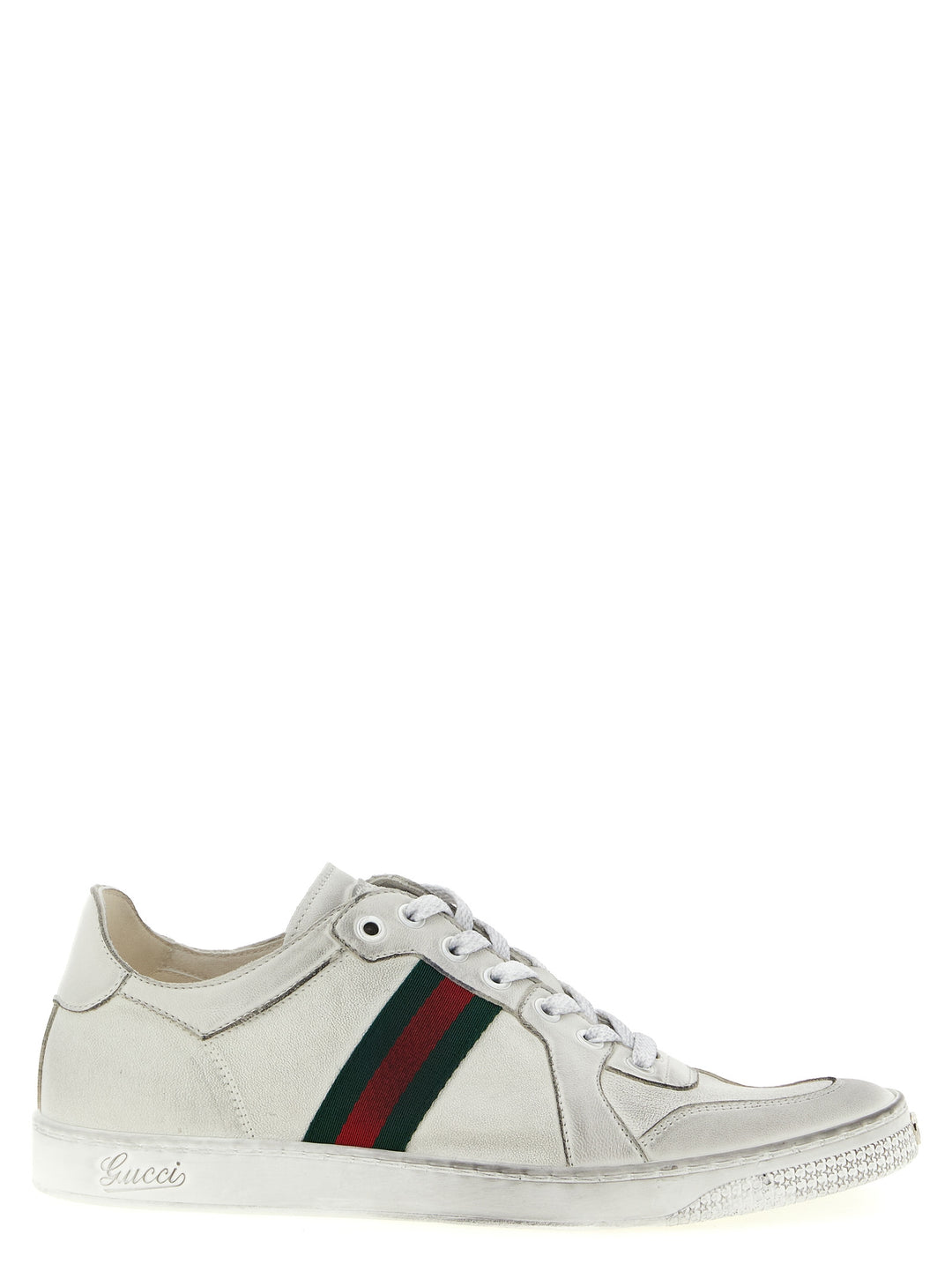 Gucci Stretch Sneakers - Bianco | e599e892985fc57ef6089ee50887cfe32f1b16ee