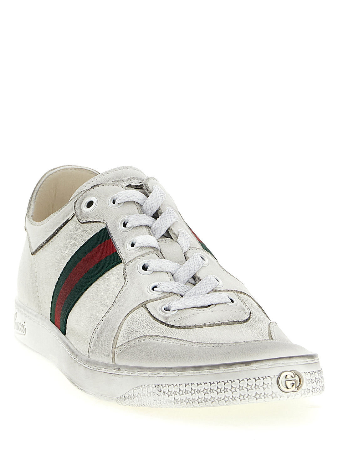 Gucci Stretch Sneakers - Bianco | bac78c1cd584ed289666031a738332304cc3ee31