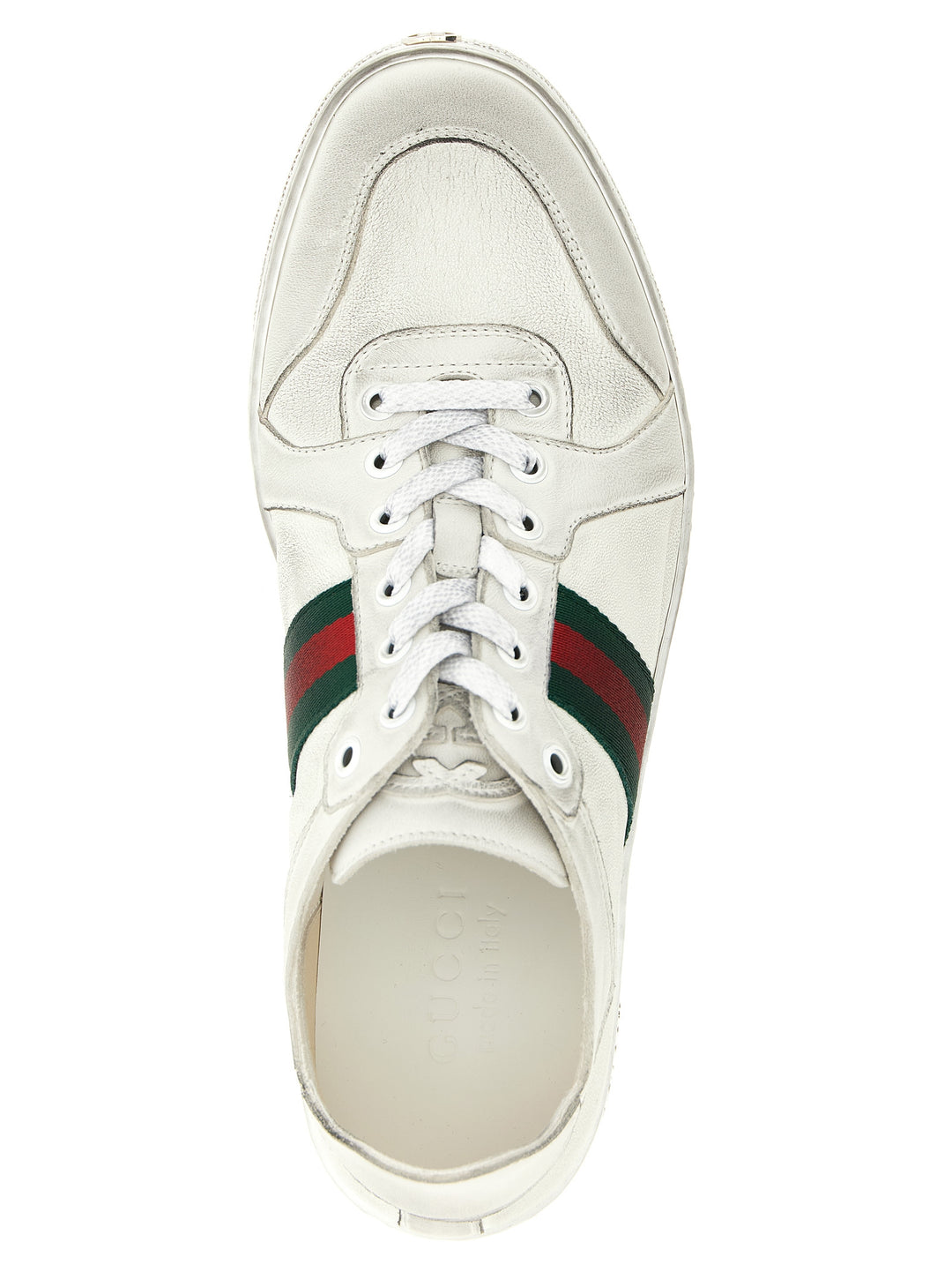 Gucci Stretch Sneakers - Bianco | c8dc9a94bddffa2b42ab8b6c24e7c7eaa3bc4897
