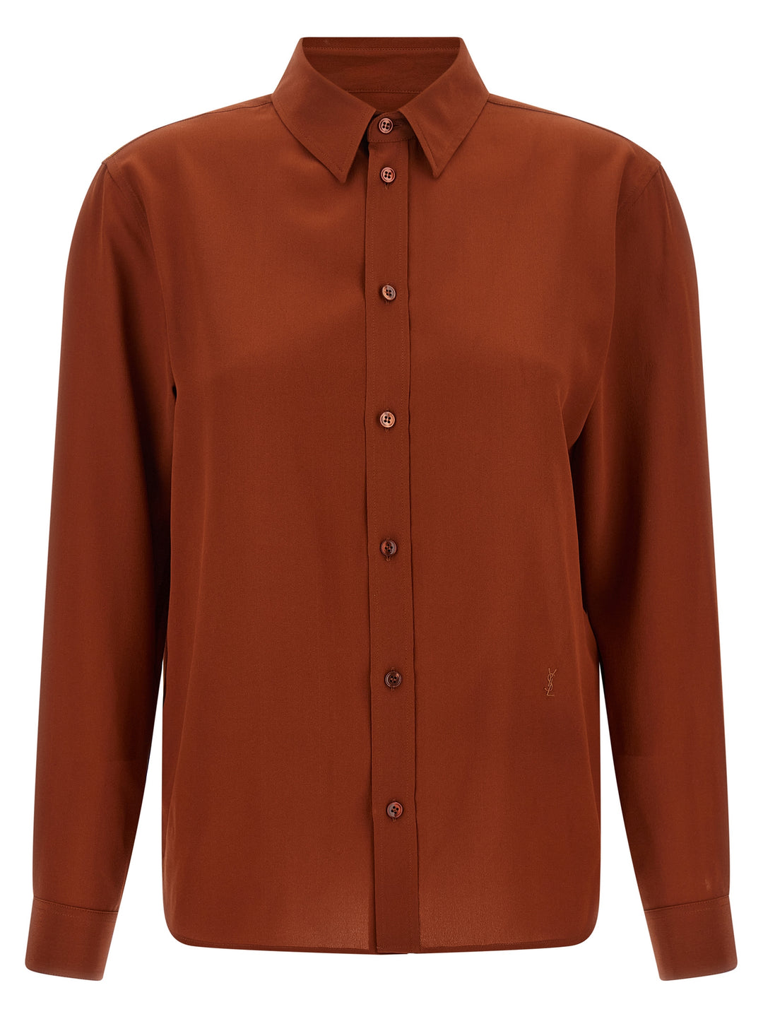 Saint Laurent Cassandre Camicie - Arancione | 7cb10c89966c402260609f5cdf47bf4441c46783