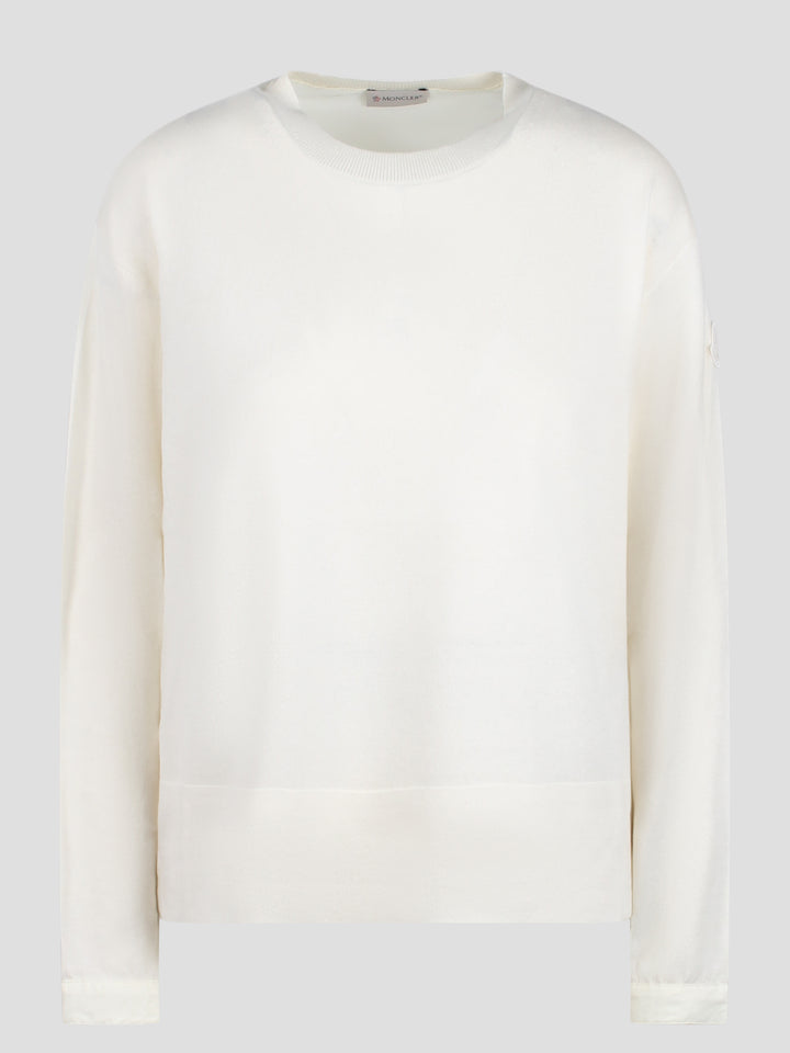 Cotton nylon sweater