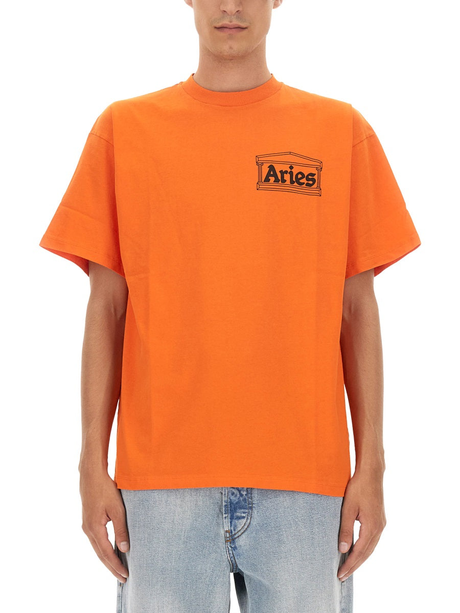 Aries T shirt - Arancione | Wanan Luxury
