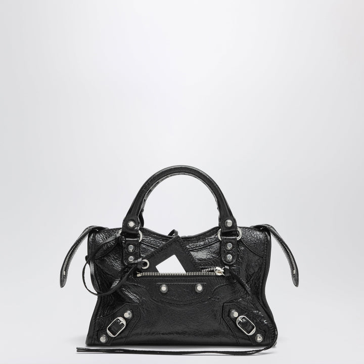 Balenciaga Le City Mini Schwarze Lambskin Tasche