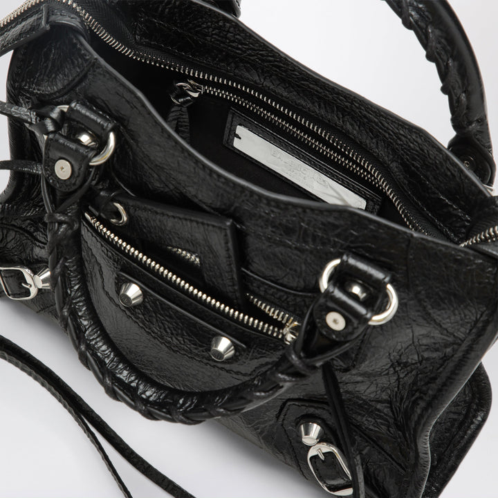 Balenciaga Le City Mini Schwarze Lambskin Tasche