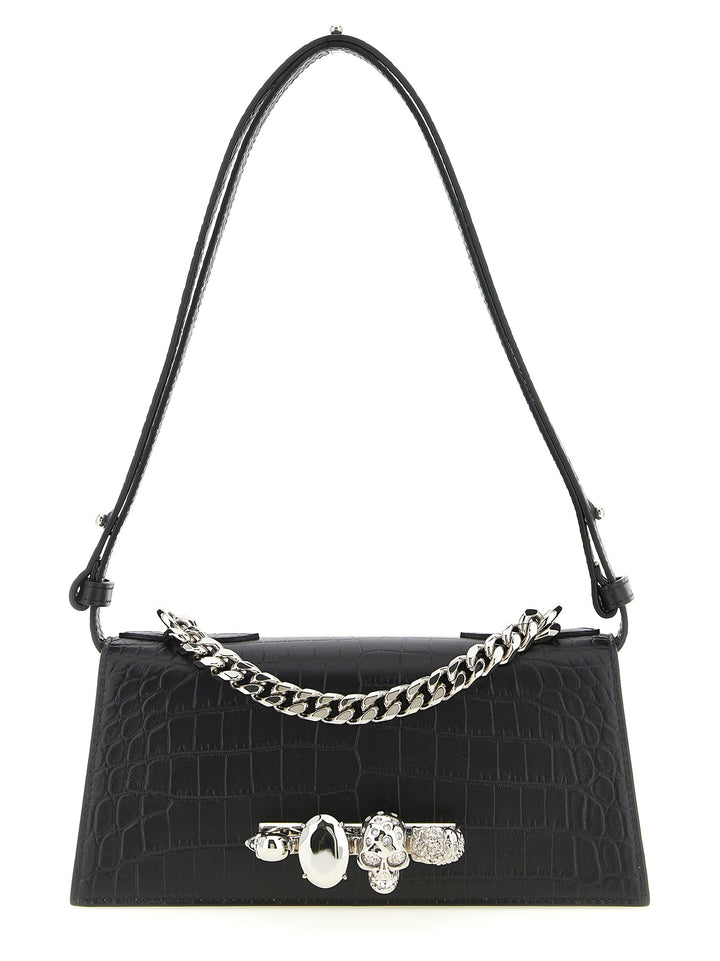 Mcqueen Jewelled Borse a Spalla e Tracolla - Nero | 90c2803eeea8df030df18c72ca55ea476ad7b831