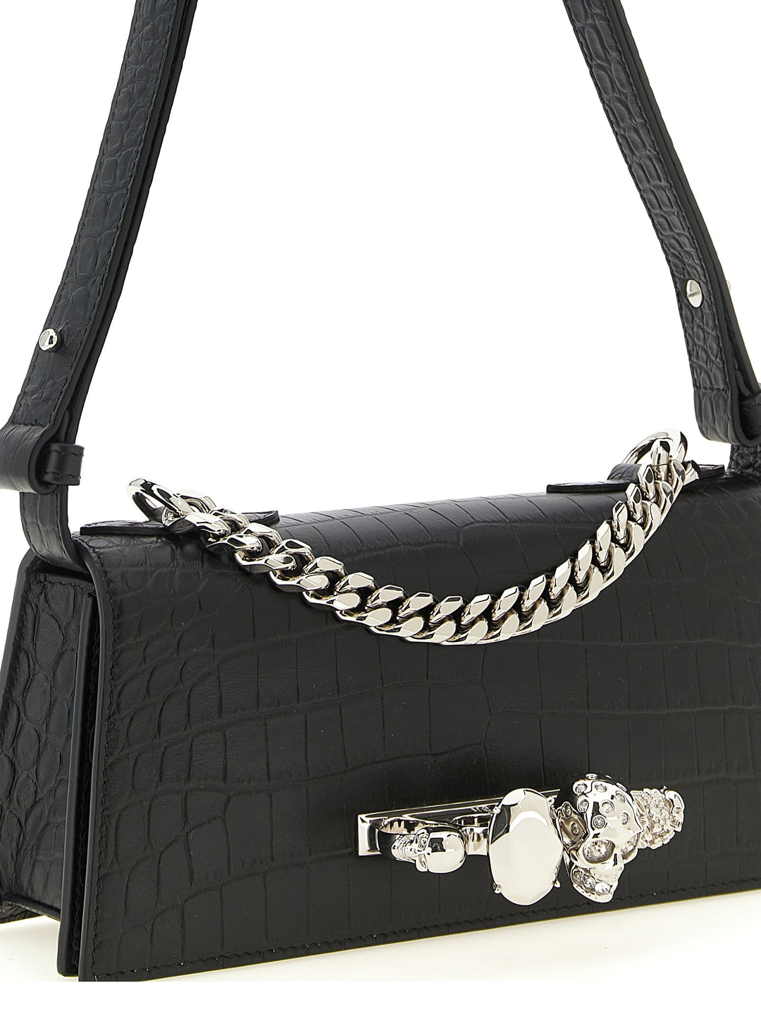 Mcqueen Jewelled Borse a Spalla e Tracolla - Nero | c60230990e550d534e1569e49a633a8a544b89f4