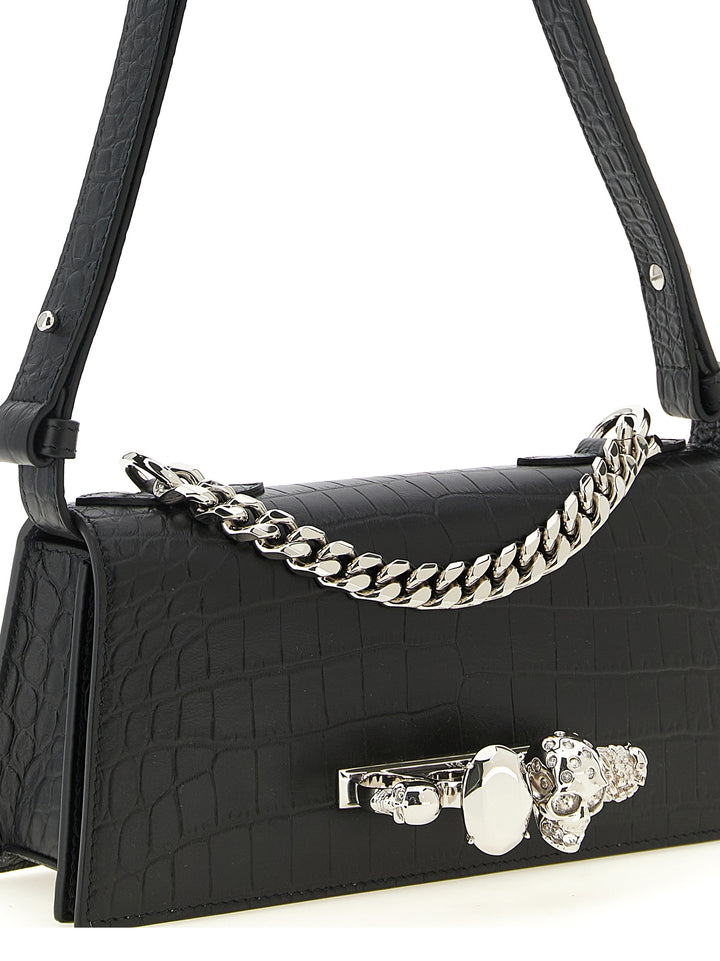 Mcqueen Jewelled Borse a Spalla e Tracolla - Nero | c60230990e550d534e1569e49a633a8a544b89f4