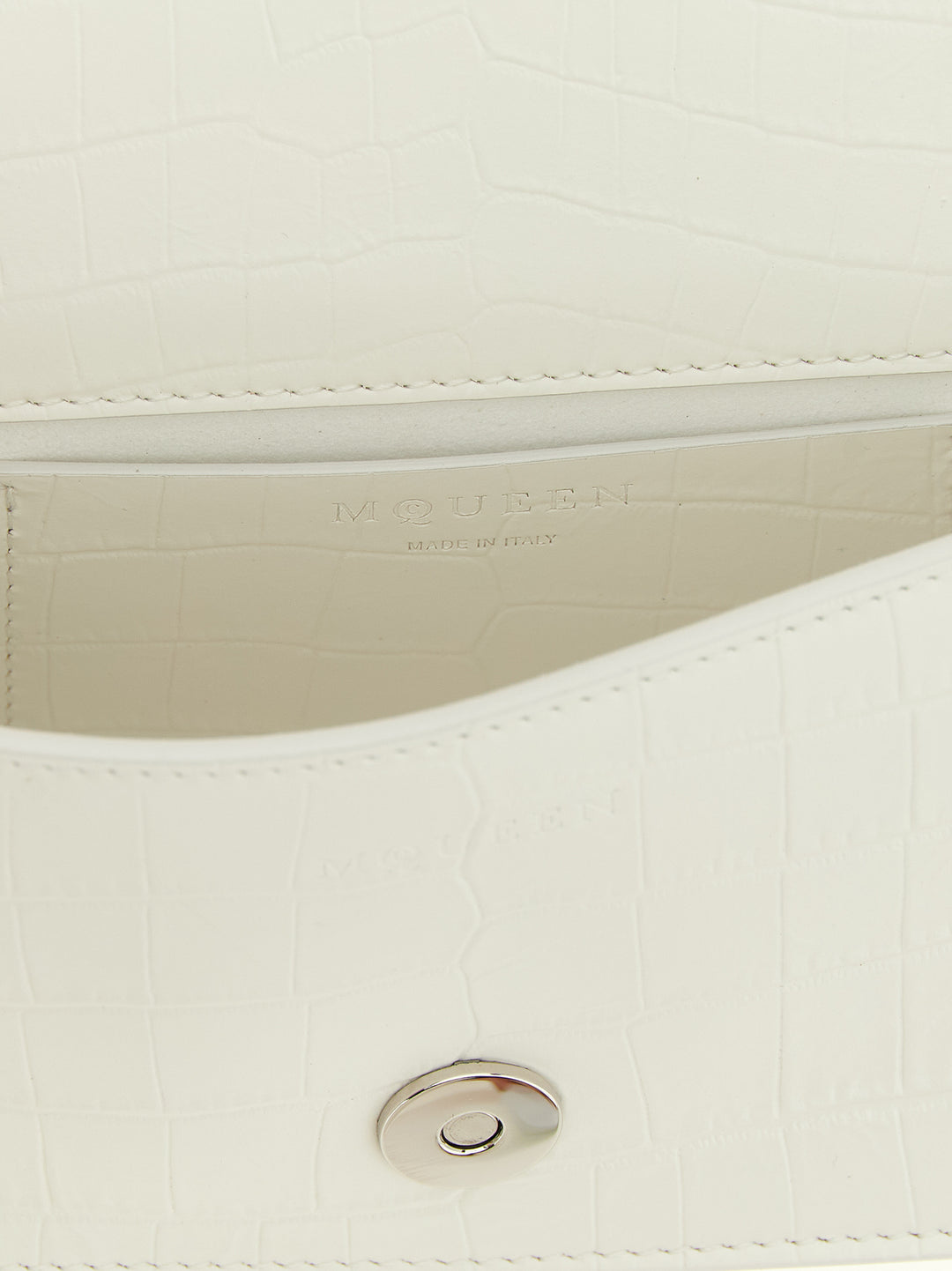 Mcqueen Jewelled Borse a Spalla e Tracolla - Bianco | 2dc4362d3eabe5c37790b97e195fbd32265264c9