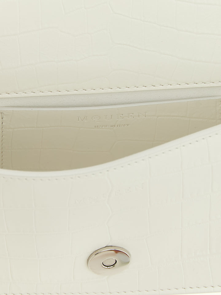 Mcqueen Jewelled Borse a Spalla e Tracolla - Bianco | 2dc4362d3eabe5c37790b97e195fbd32265264c9