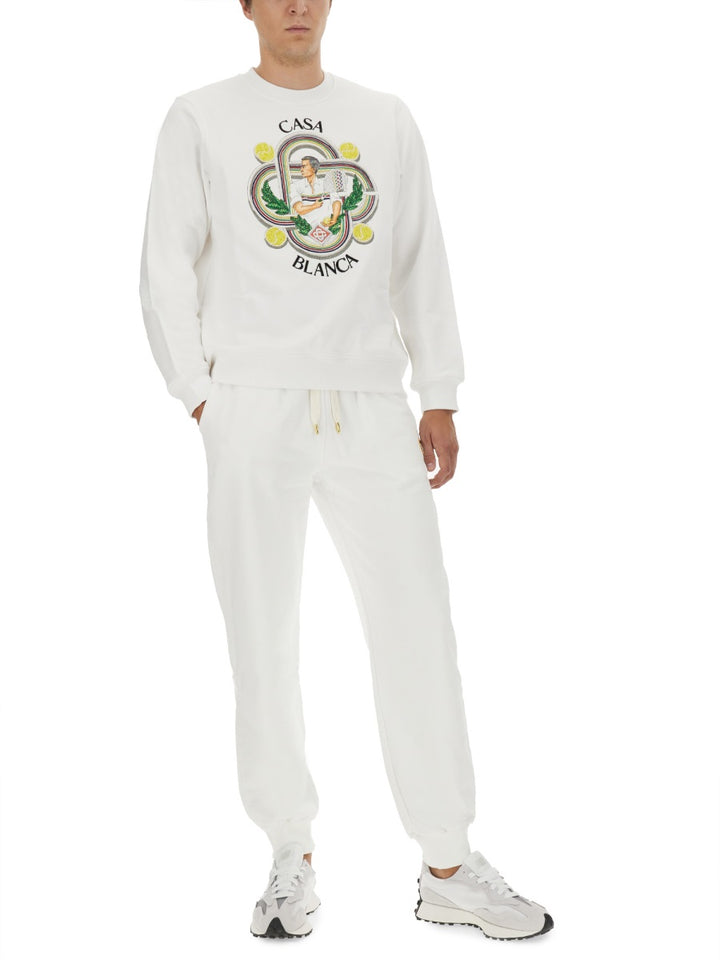 Casablanca Felpe - Bianco | Wanan Luxury