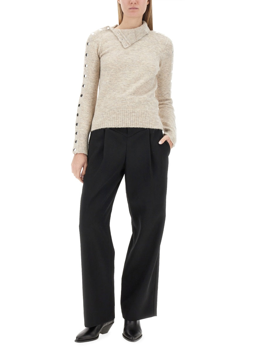 Isabel Marant Pantaloni - Nero | Wanan Luxury