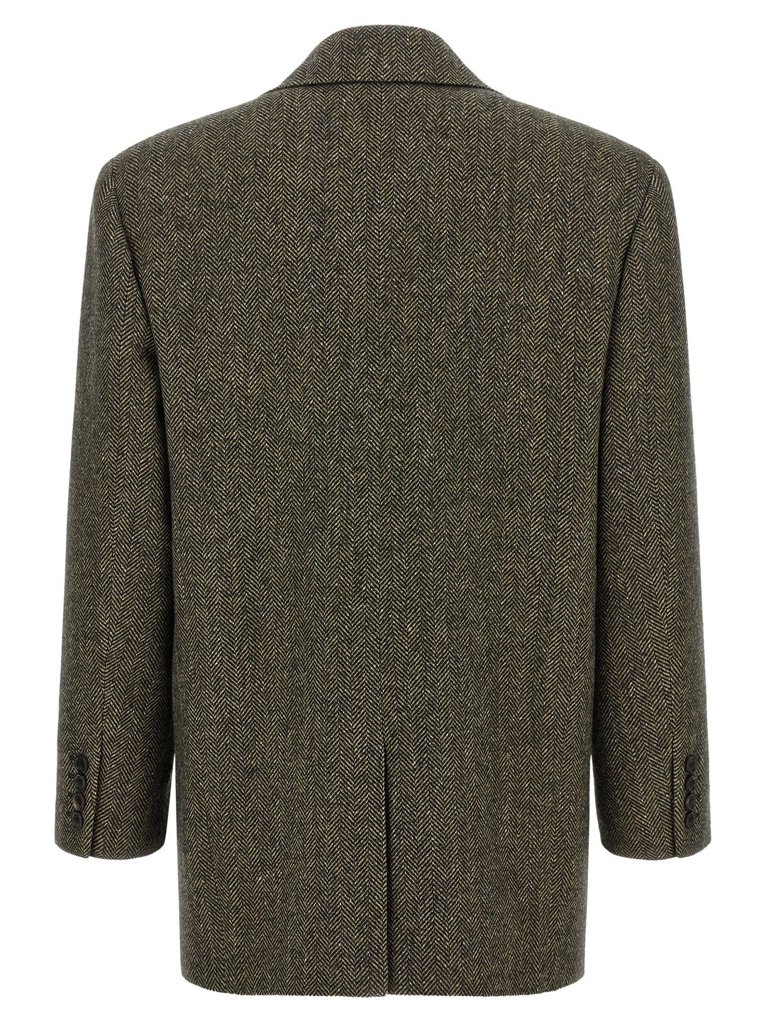 Saint Laurent Herringbone Blazer BlazerS - Marrone | c0457b734986ee40d5877e7f7273773c7fe4a4f0