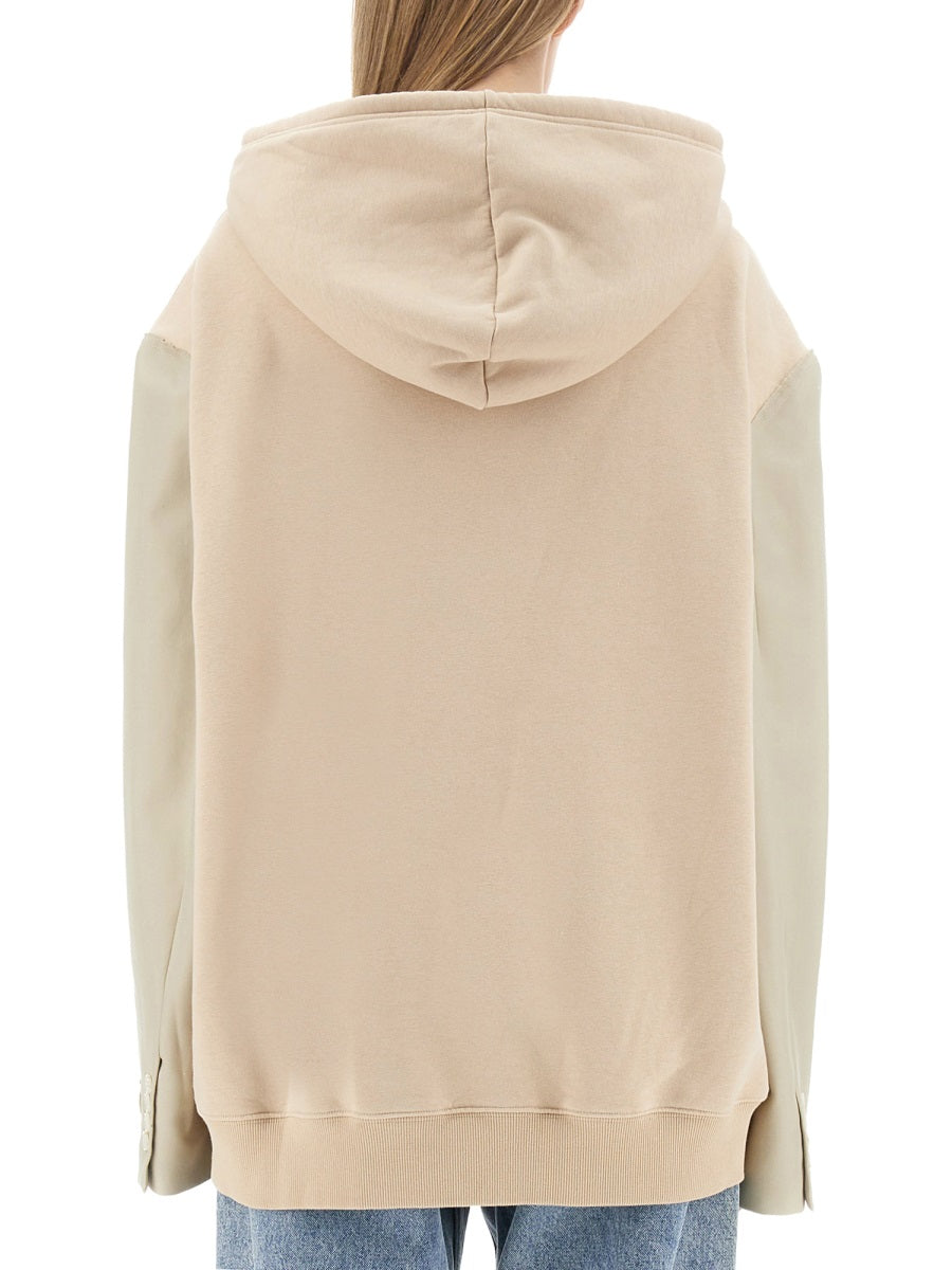 MM6 Maison Margiela Felpe - Beige | Wanan Luxury