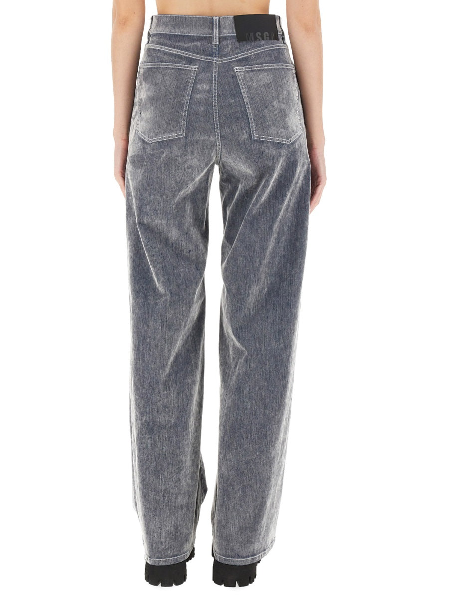 MSGM Pantaloni - Grigio | Wanan Luxury