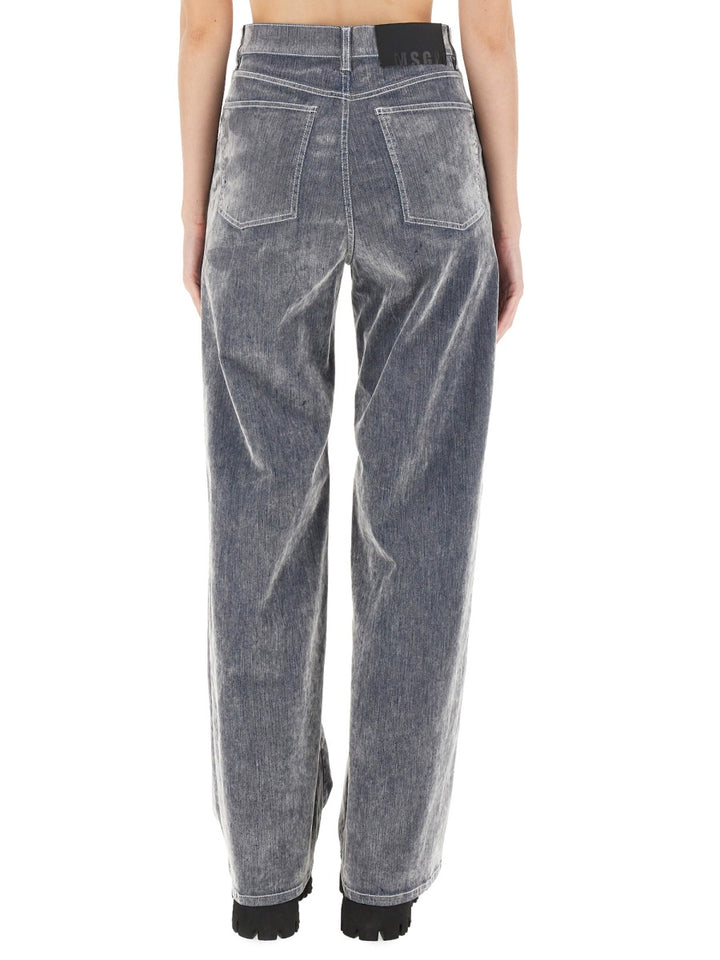 MSGM Pantaloni - Grigio | Wanan Luxury
