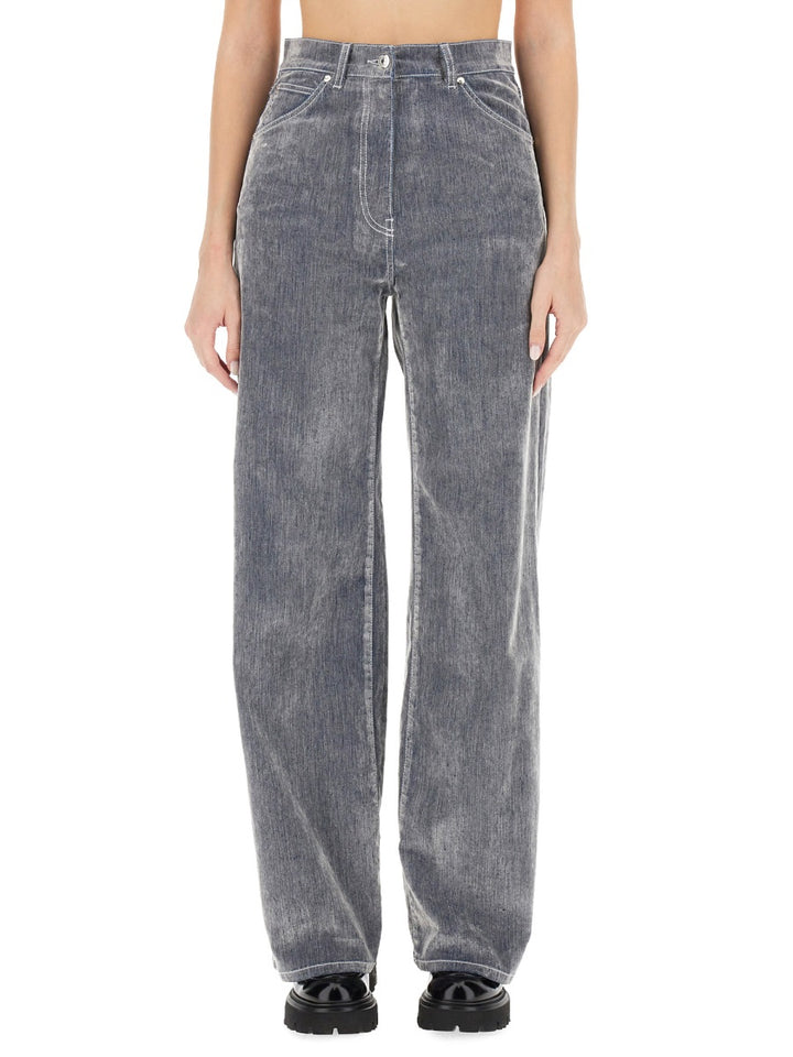MSGM Pantaloni - Grigio | Wanan Luxury