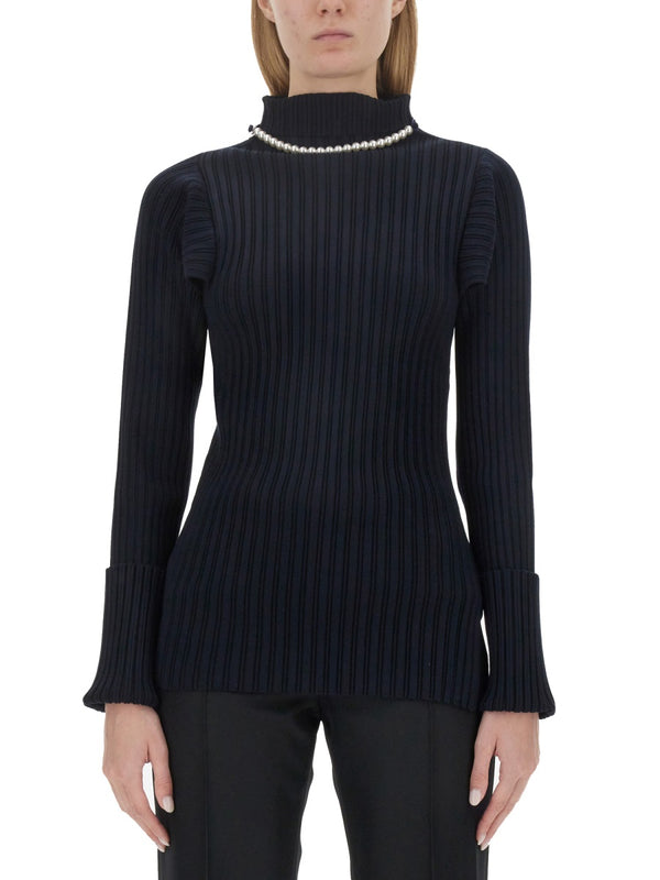 Ribbed Stretch Knit