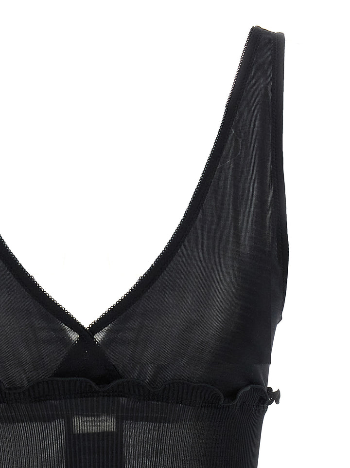 Saint Laurent Cassandre Top - Nero | 63b48de23e0dd7da1ca45ba9a79d9f5b7c85a42f