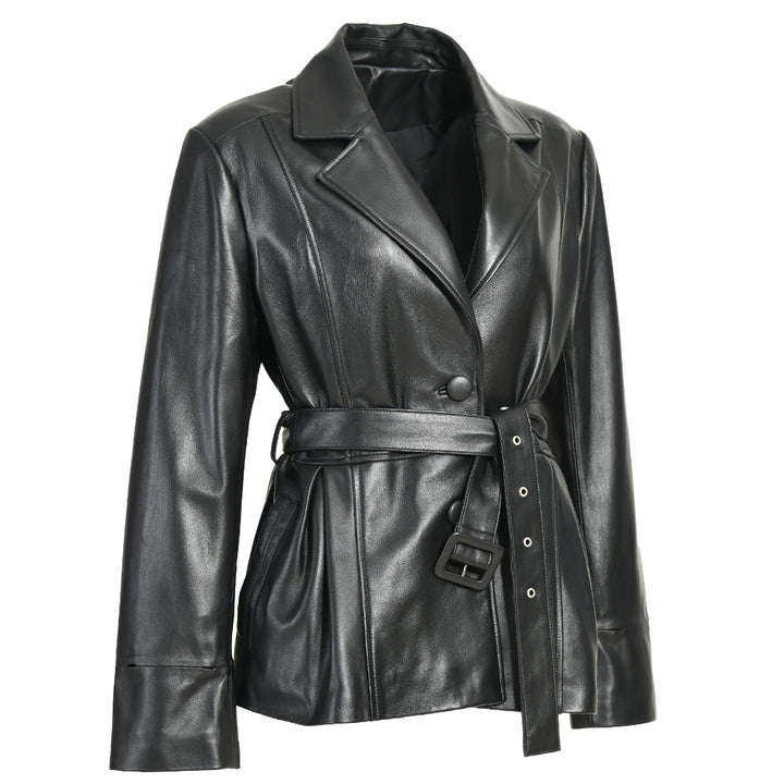 Giacca Pegghy nera in Mongolia