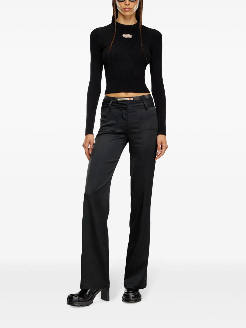 Diesel Turtle neck - Nero | 6133f67e6e9cfcaf27b94c9370b43bfc46d27fc2