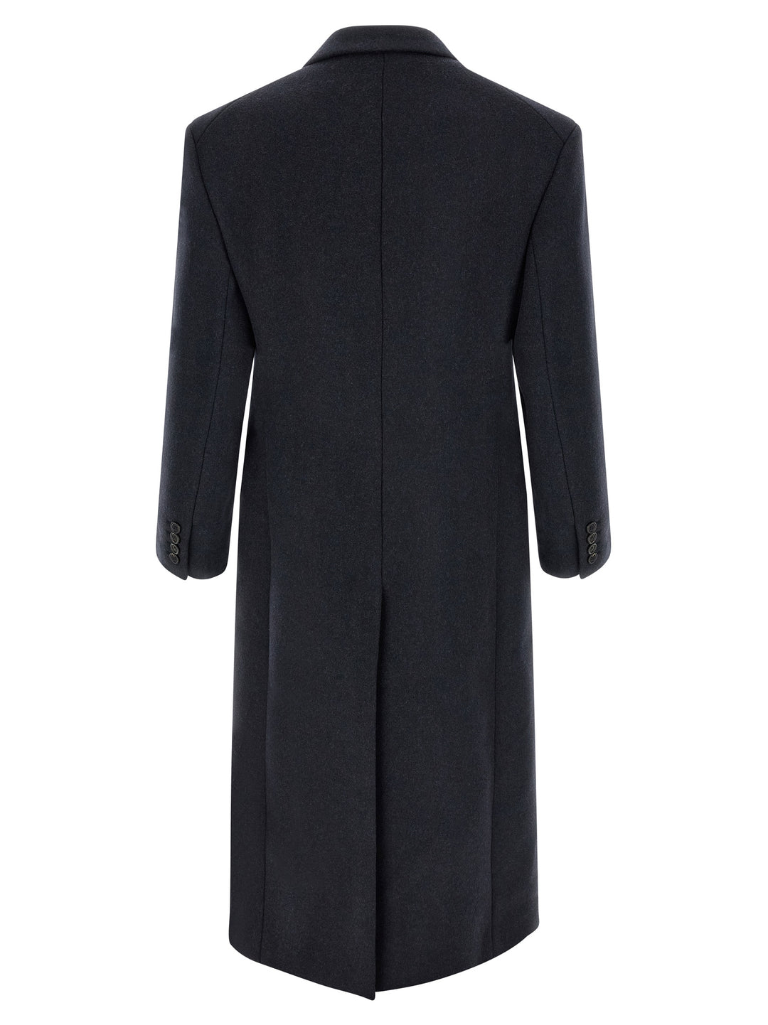 Saint Laurent Double-Breasted Coat Trench e Impermeabili - Blu | d808dbe6ba7bbc977c9063dad3934ae69fb87613