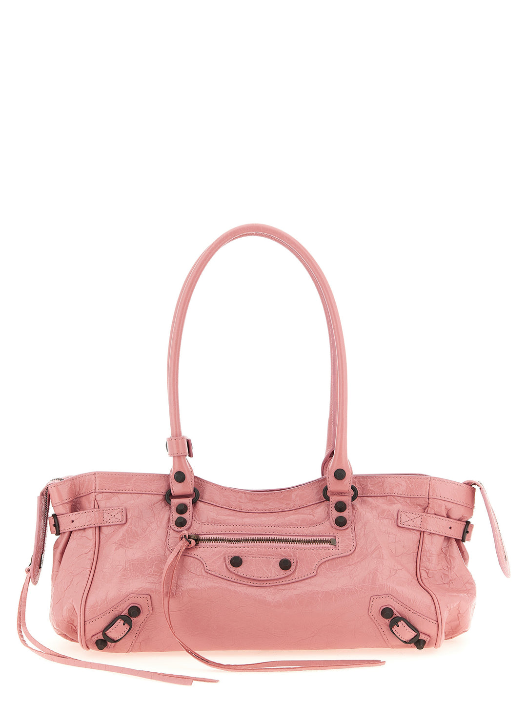 Balenciaga Le City East-West Borse a Spalla e Tracolla - Rosa | 4271222e95fc9b8e112c1420c9d0a9d3066b80b4