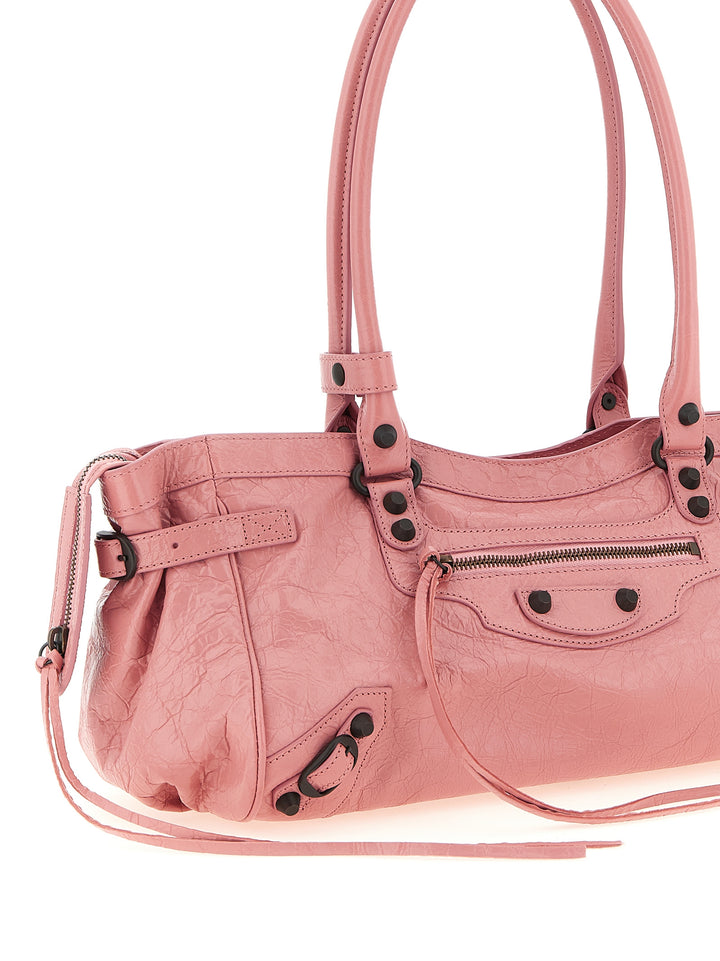 Balenciaga Le City East-West Borse a Spalla e Tracolla - Rosa | 1f69c688d92e99507cb1028e0e23e79d91db705f
