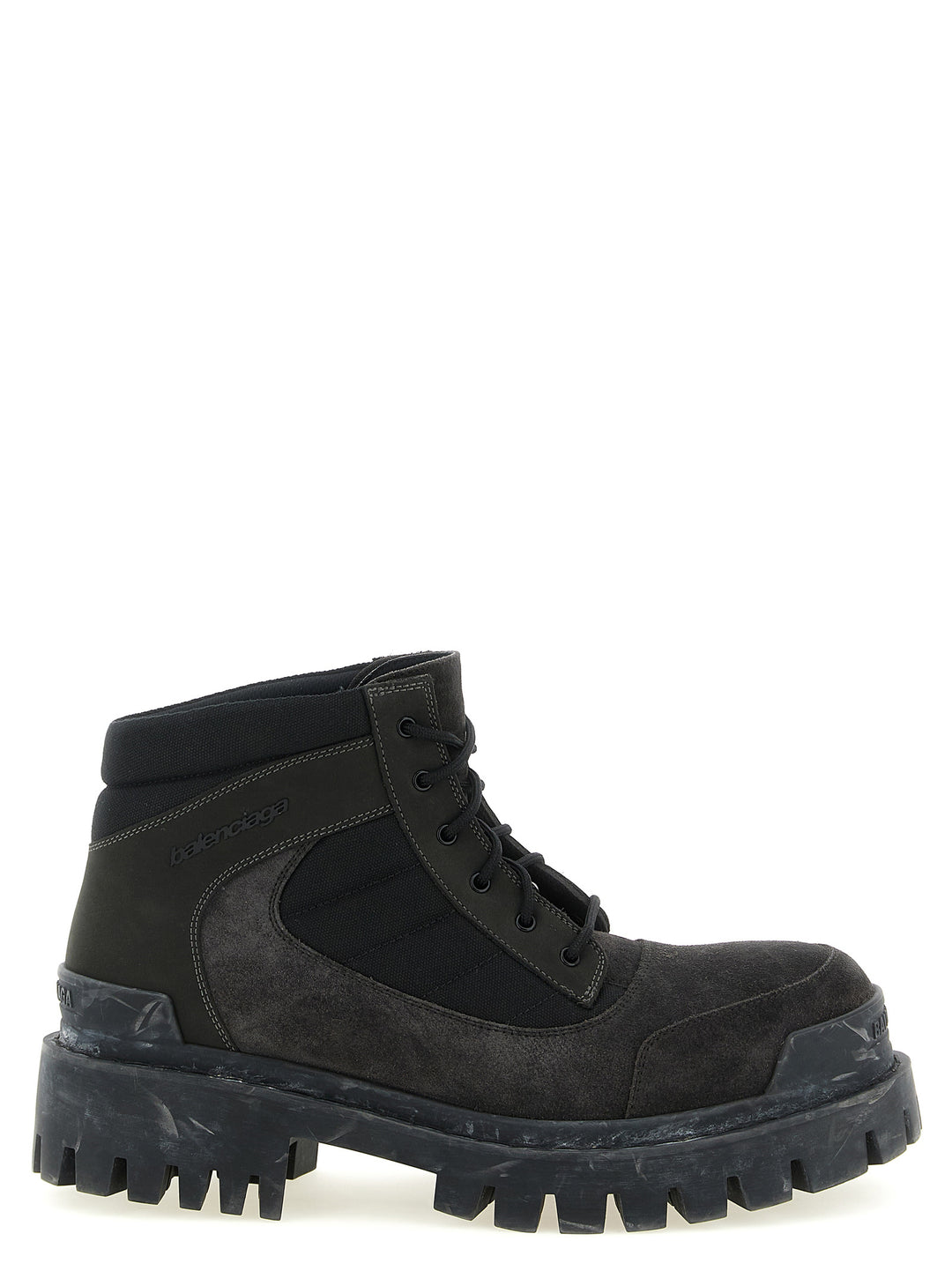 Balenciaga Combat Strike Stivali e Stivaletti - Marrone | 86b9fcea1a93a36d96d4292c858664eae6ad920a