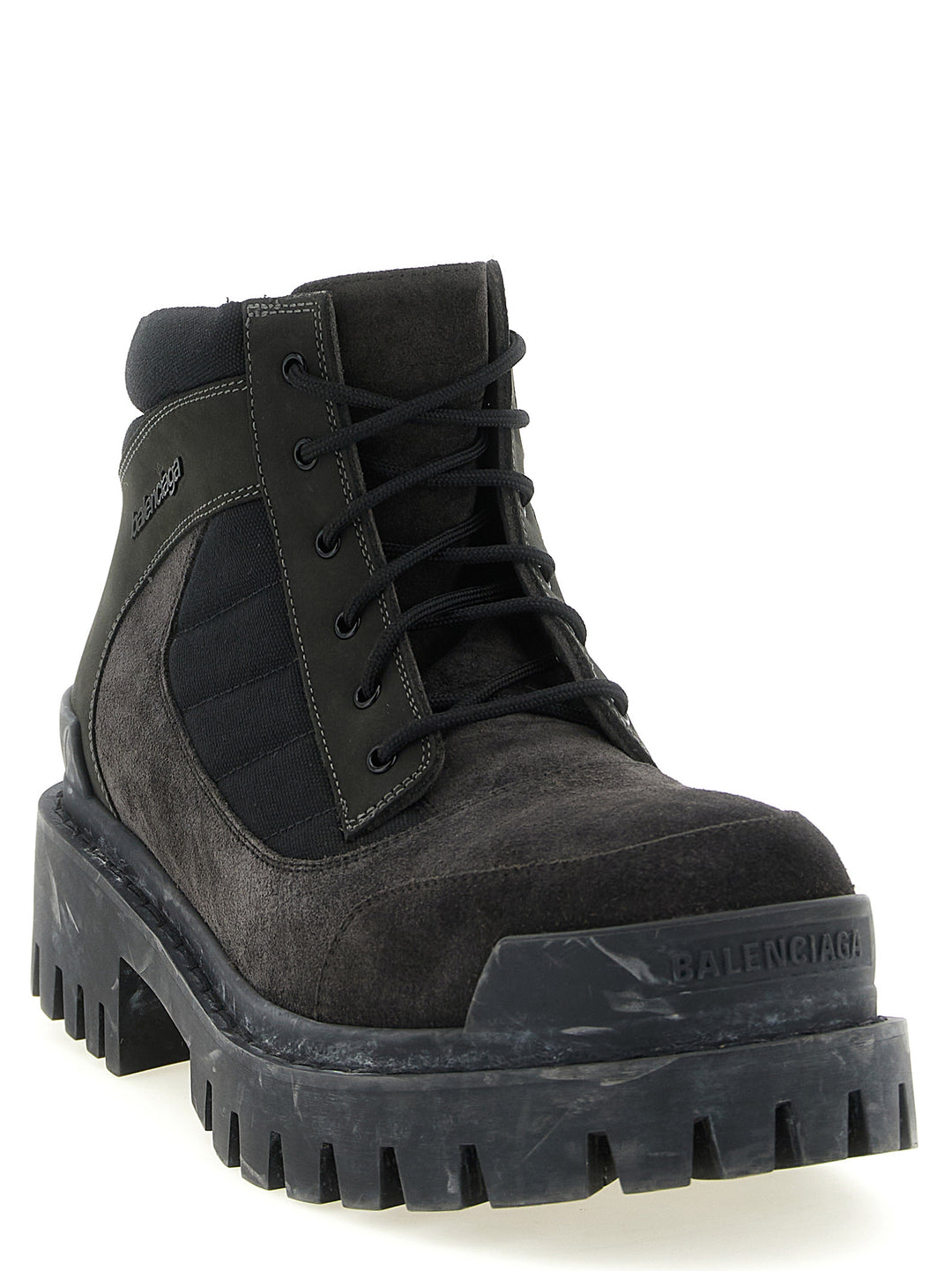Balenciaga Combat Strike Stivali e Stivaletti - Marrone | 3e0fa45d7810079ab1cec6e3de1ec60b5427c39f