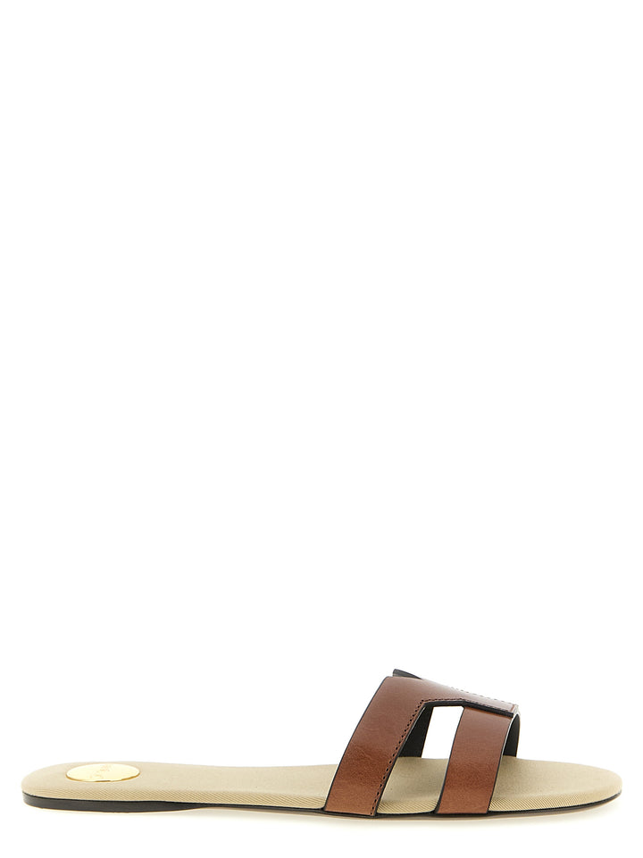 Saint Laurent Mabrouka Sandali - Marrone | df11eb43e8bbc388fb84d3bb881c7ebb1334b70b