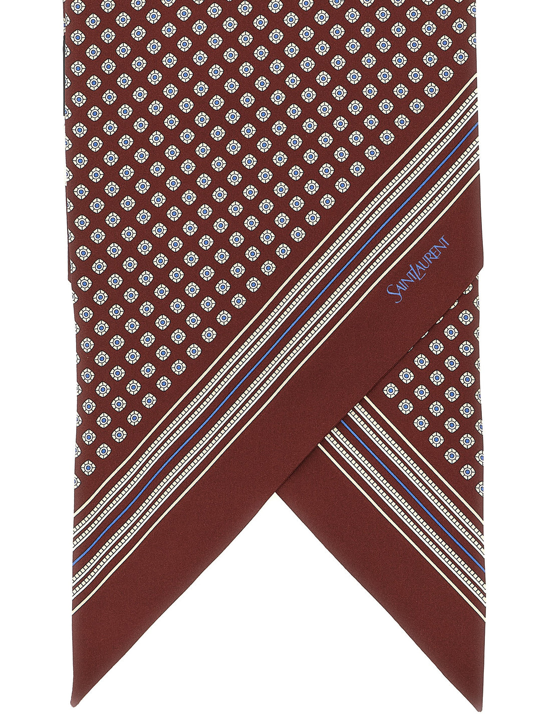 Saint Laurent Lavallière Scarf Sciarpe - Bordeaux | a25faa086fb068eaed92c4bef4f961ebb7e08470