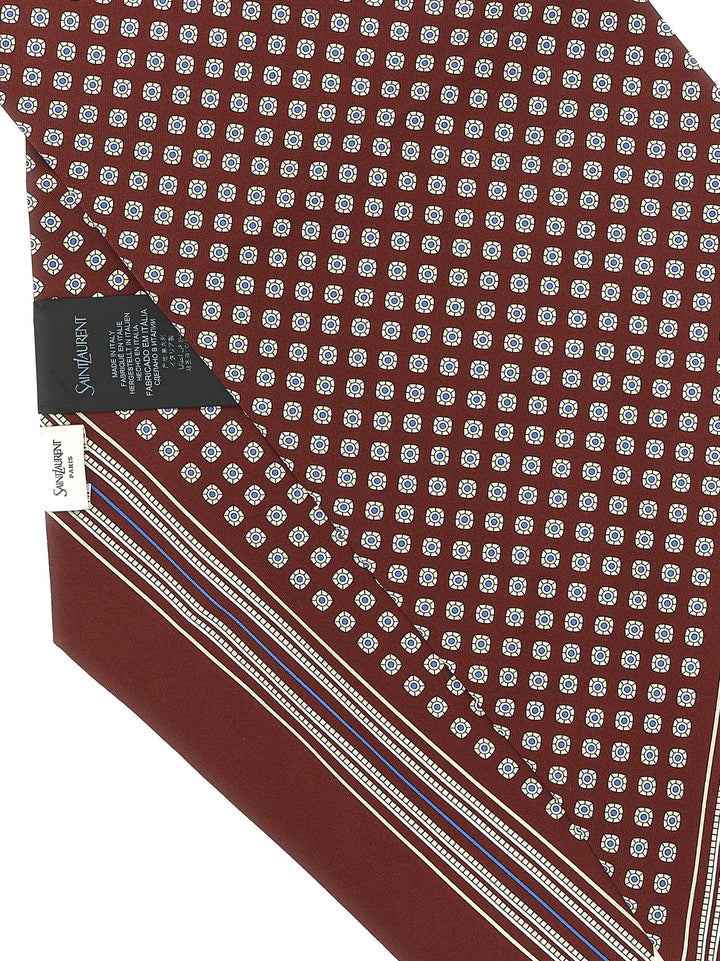 Saint Laurent Lavallière Scarf Sciarpe - Bordeaux | f7331d56ab32237a32777006d2dcbfce7c6b7e3f