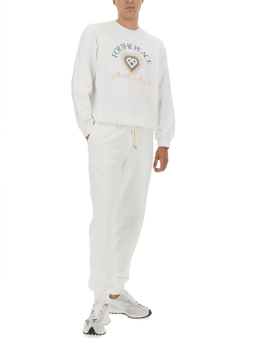 Casablanca Felpe - Bianco | Wanan Luxury