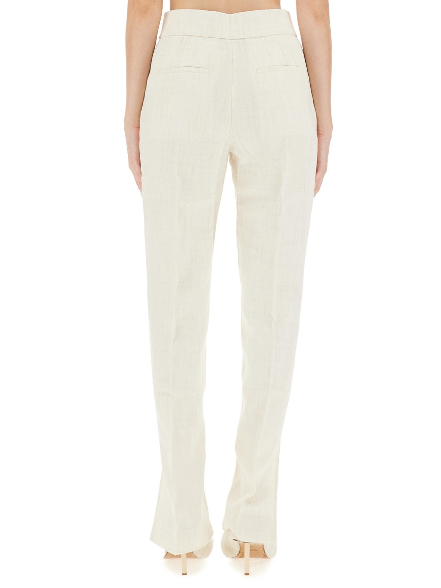 Jacquemus Pantaloni - Bianco | Wanan Luxury