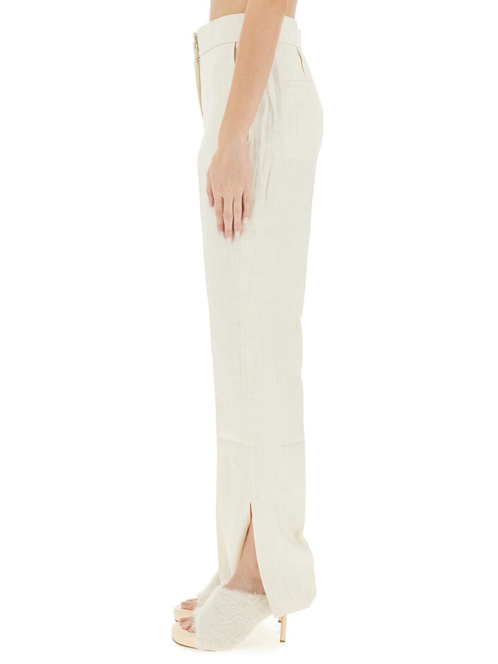 Jacquemus Pantaloni - Bianco | Wanan Luxury