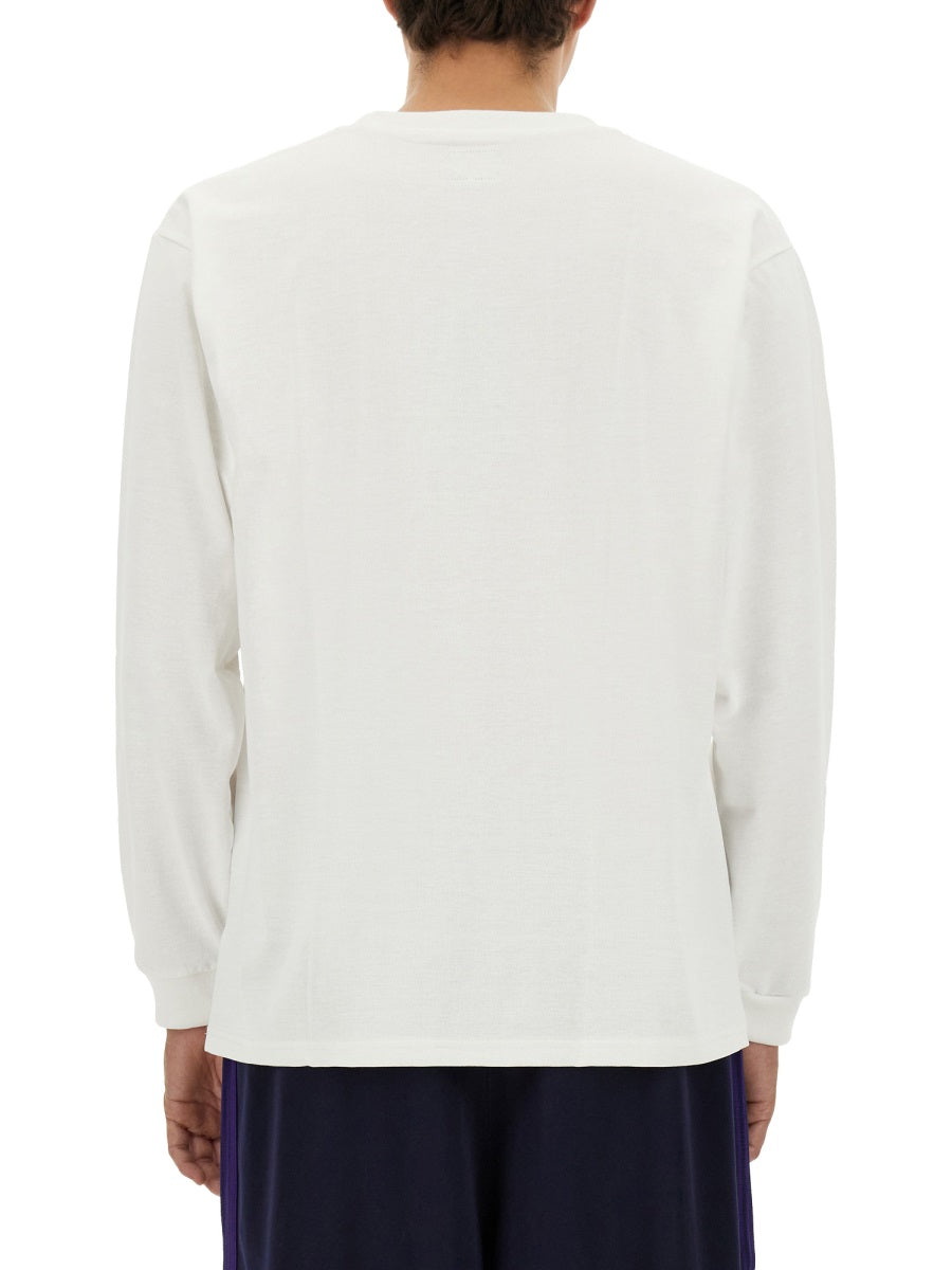 Needles T shirt - Bianco | Wanan Luxury