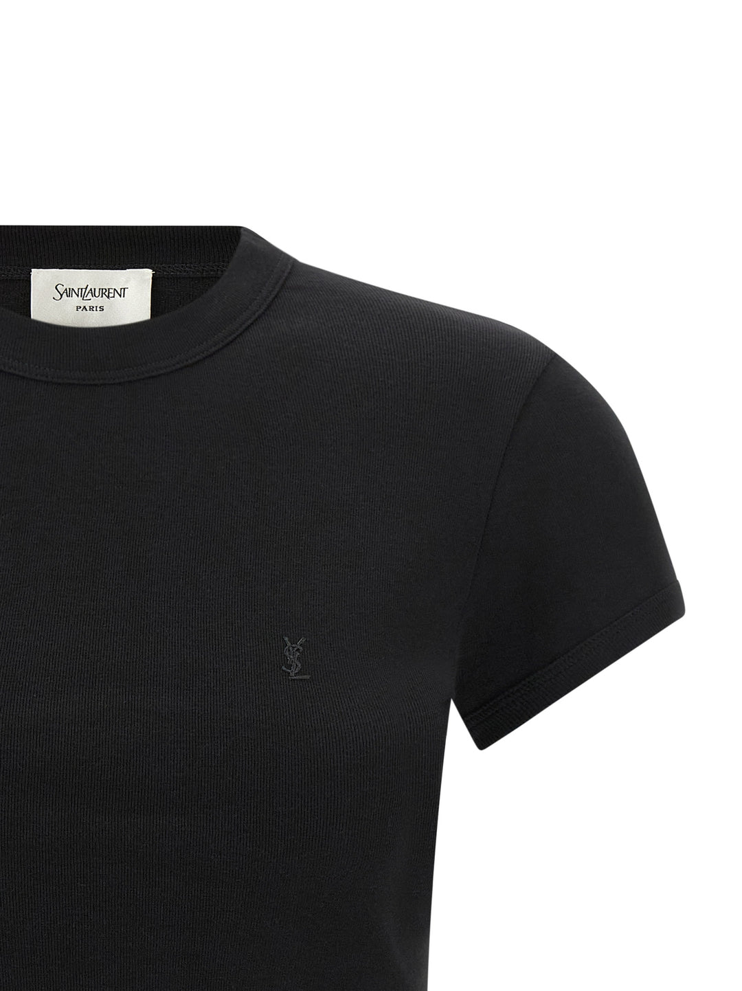 Saint Laurent Cassandre T shirt - Nero | 330cf4f3aaa89d33bf60e0e3155e6a49100e8912