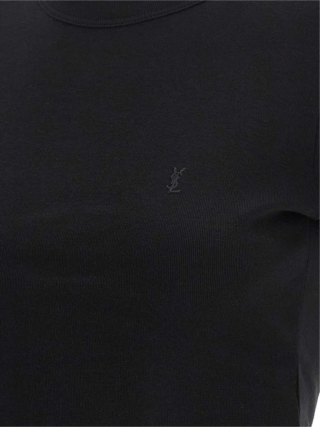 Saint Laurent Cassandre T shirt - Nero | 616f03868ebb40ff1a41ae71f9fb6626267f3b1b