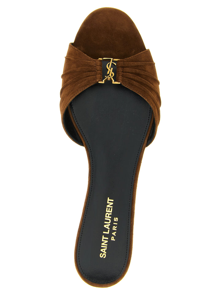 Saint Laurent Babylone Sandali - Marrone | 2a21a3a17eb289259753aca65aa93ed16ae4013d
