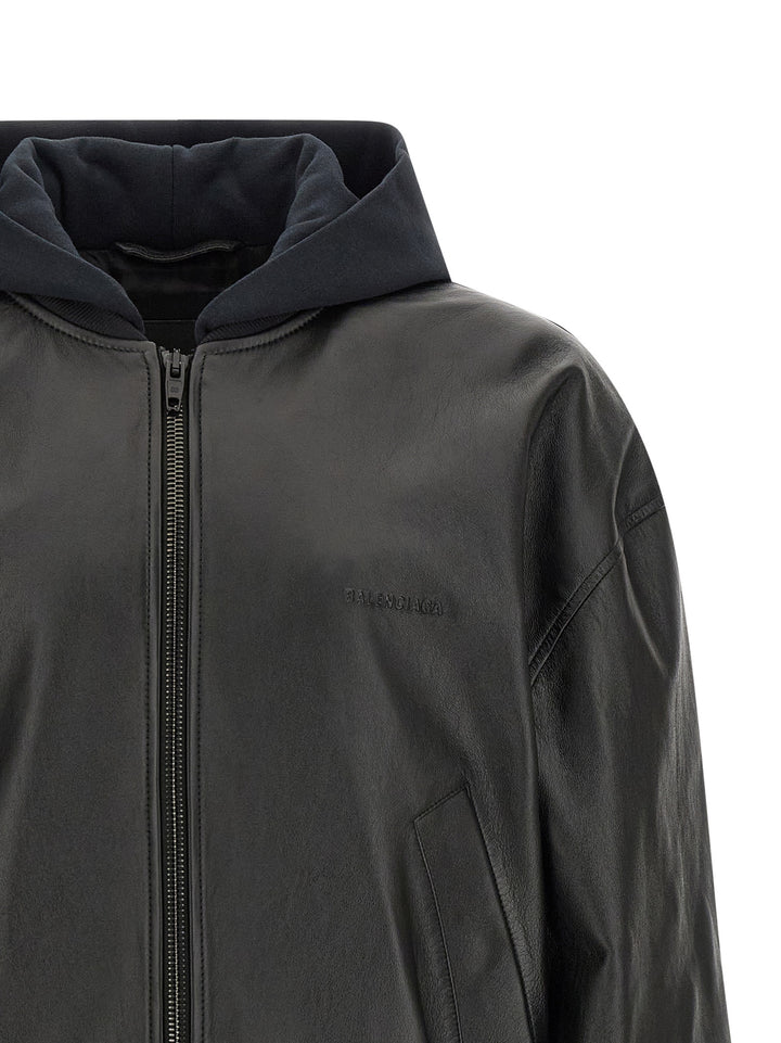 Balenciaga Salon De Couture Puffer Jackets - Nero | 87e881ca9f9e2085cec0ceb1d612094ba2a015c2