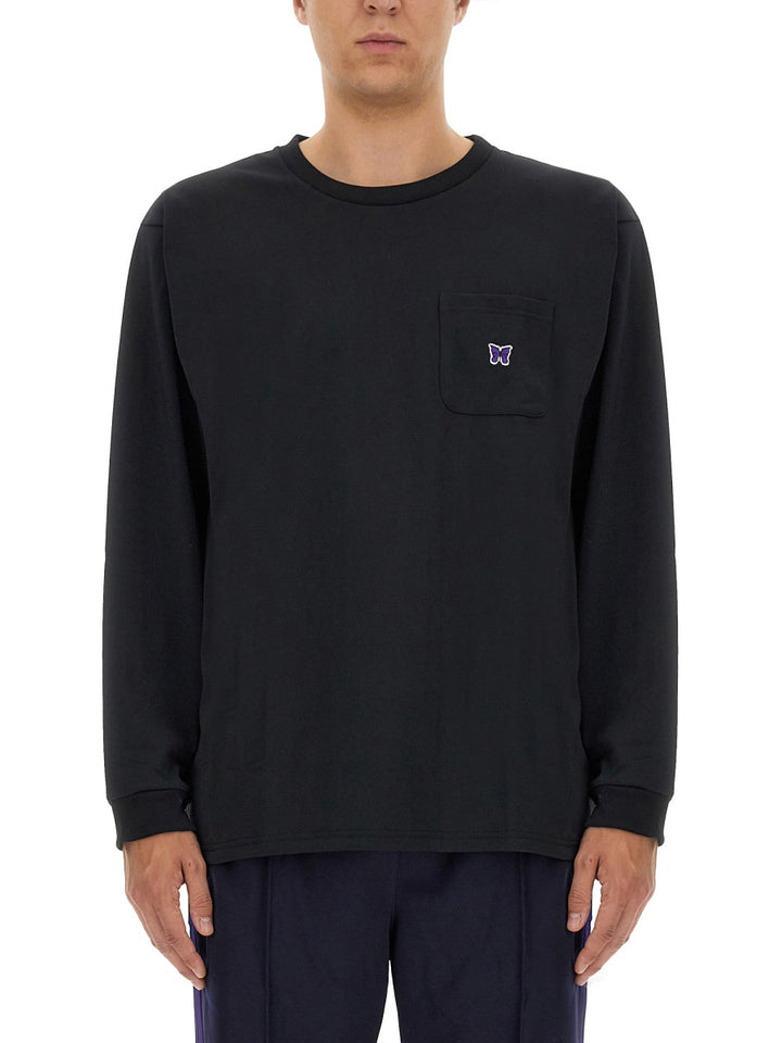 Needles T shirt - Nero | Wanan Luxury