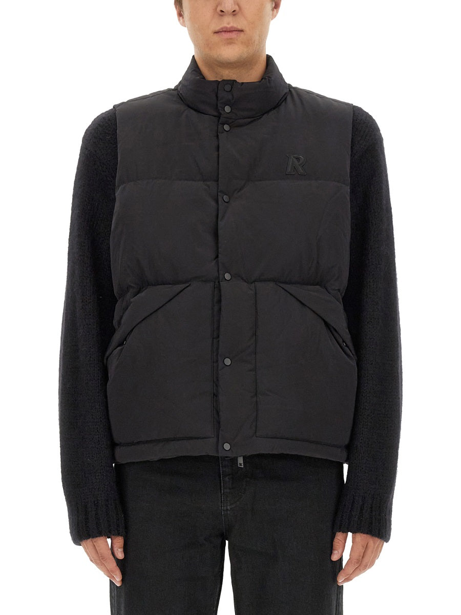 Represent Gilet - Nero | Wanan Luxury